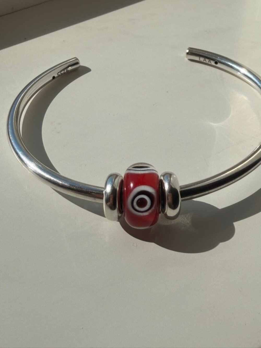 Artisan Glass Bead - Tibet Style - Evil Eyes
